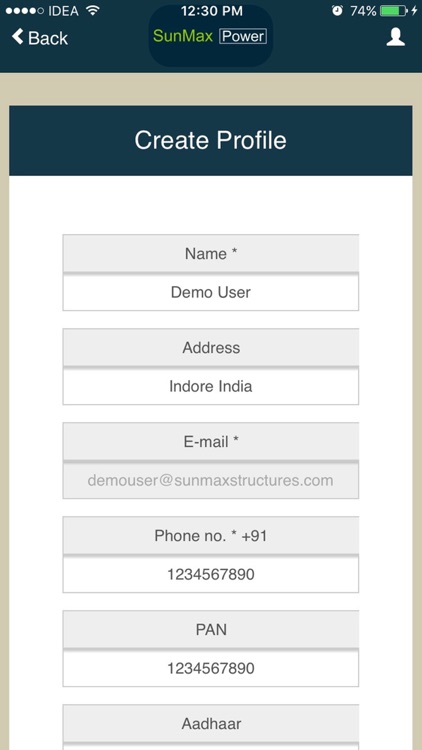 SunMax Power and Structures