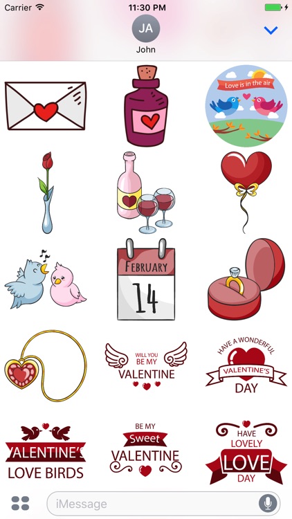 Happy Valentine Day - Stickers screenshot-4