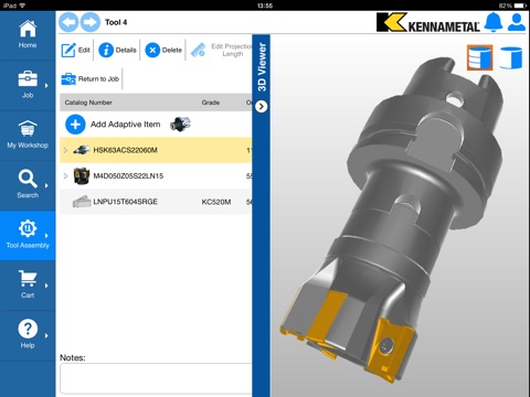 Kennametal NOVO screenshot 2