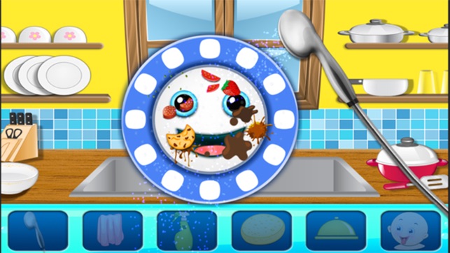 Dish Wash Kids Game(圖4)-速報App