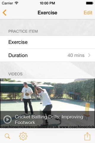 InfiniteCricket Practice Planner screenshot 3