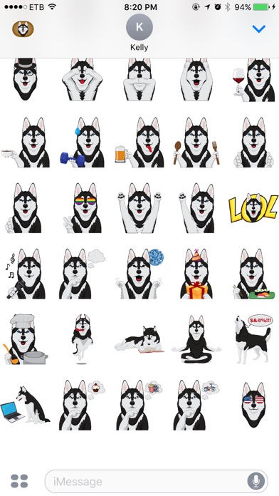 How to cancel & delete HuskEmoji - Huskymoji sticker keyboard from iphone & ipad 2