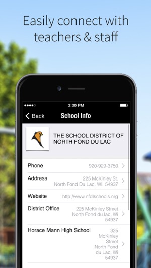 School Dist. of N. Fond du Lac(圖2)-速報App