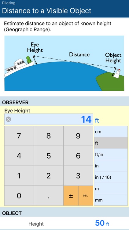 Boating Calcs