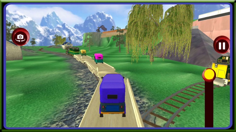 Tuk Tuk Cargo Train : Cargo Drive Simulation - Pro screenshot-3