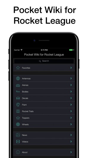 Pocket Wiki for Rocket League(圖1)-速報App