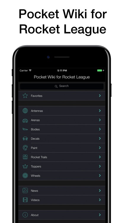 Pocket Wiki for Rocket League