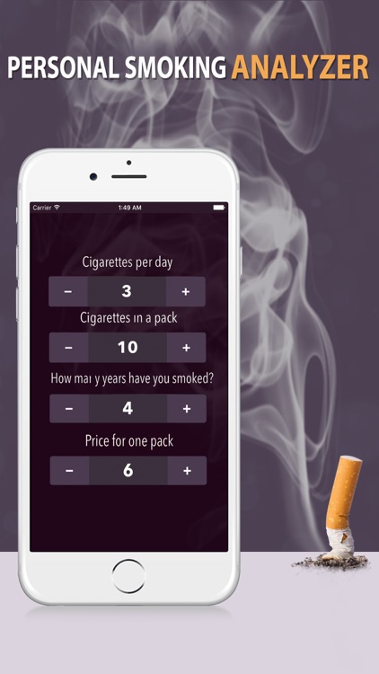 Quit Smoking-App : Stop Smoking Cigarettes