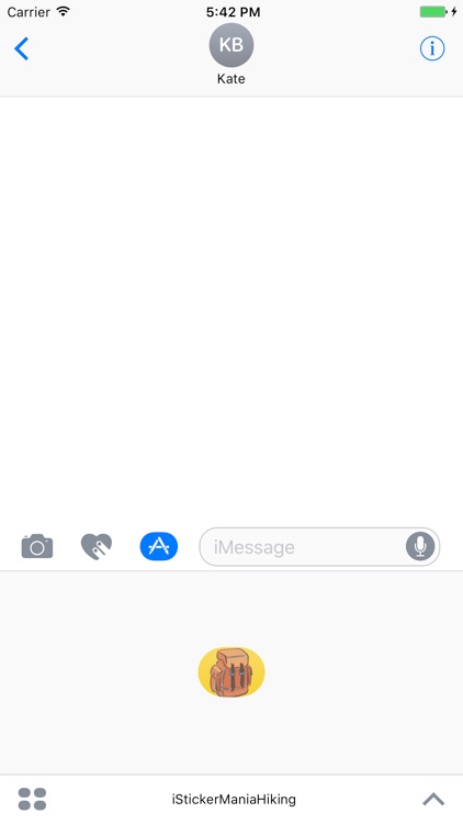 iStickerMania Hiking