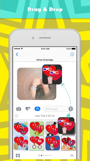 Just The 2 Of Us贴纸，设计：Alade Expressions(圖3)-速報App
