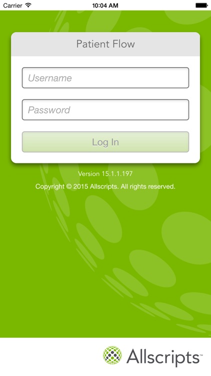 Allscripts Patient Flow Mobile