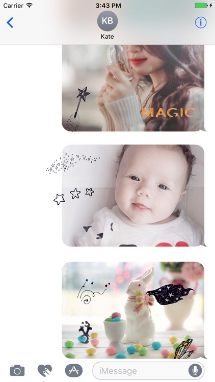Animated Cute Magic Stickers