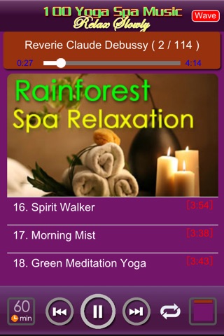 100 Yoga Spa Relax Music screenshot 3