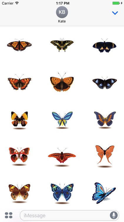 Butterfly Art Stickers