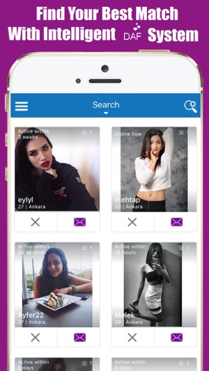 DAF - Dating App for Adults, Flirt & Match Hooked(圖2)-速報App