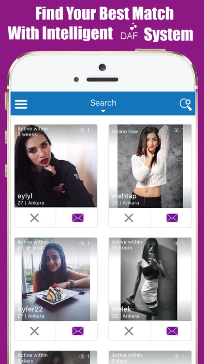 DAF - Dating App for Adults, Flirt & Match Hooked