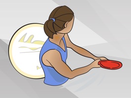 “I wondered why the Frisbee was getting bigger, then it hit me