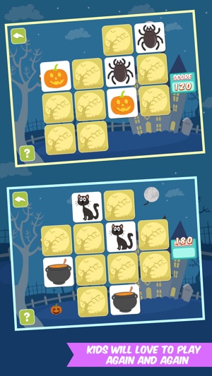 Four in One Halloween Activity games for Kids(圖5)-速報App