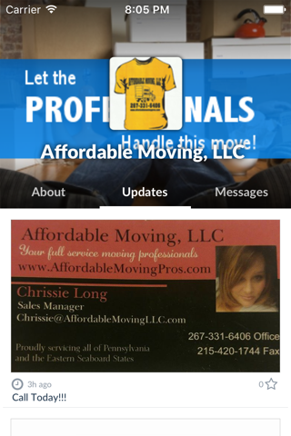 Affordable Moving, LLC by AppsVillage screenshot 2