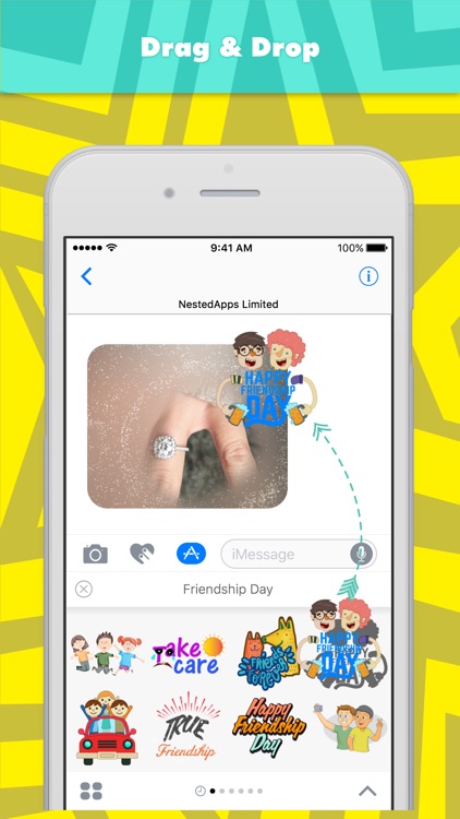 Friendship Day stickers by NestedApps Stickers