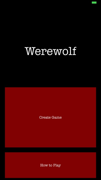 Werewolf Party Game