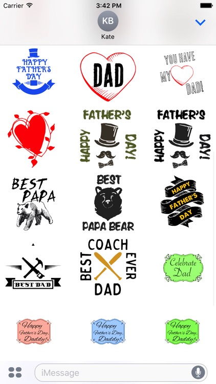 Best Dad Ever Stickers screenshot-3