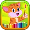 Home Cats Colouring Book Game