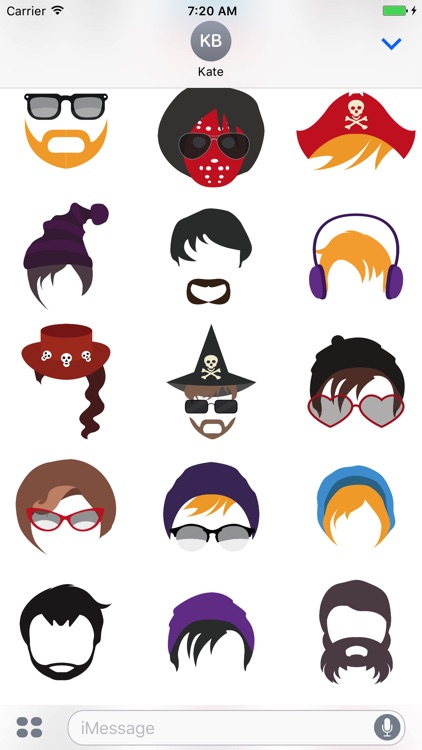Hairstyle Stickers screenshot-4
