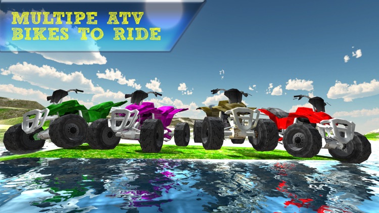 Quad Bike Beach Water Surfer & Stunt Simulator