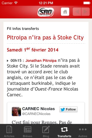 Stade Rennais Online screenshot 3