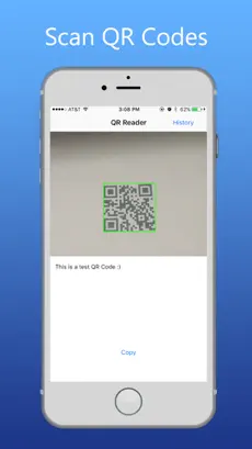 Screenshot 1 QR Code Reader, Creator, and Scanner for QR Codes iphone