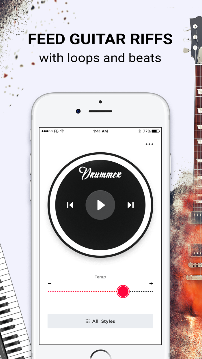 Guitar Drums - Beats, Loops and Samples for Jam