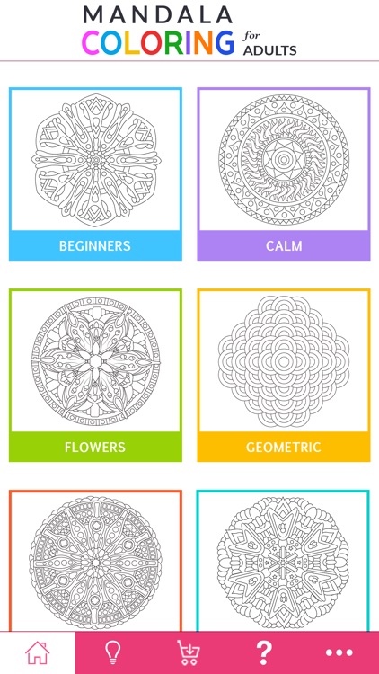 Mandala Coloring - For Adults