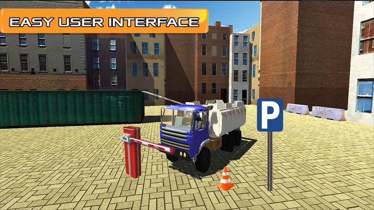 3D Truck Parking Simulator: HTV Driving Test screenshot-3