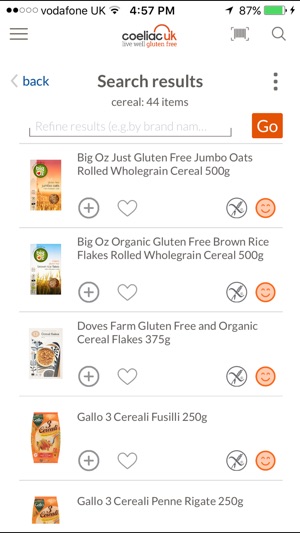 Gluten free food checker by Coeliac UK(圖4)-速報App