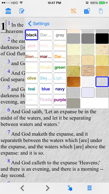 Bible YLT version (Young's Literal Translation)