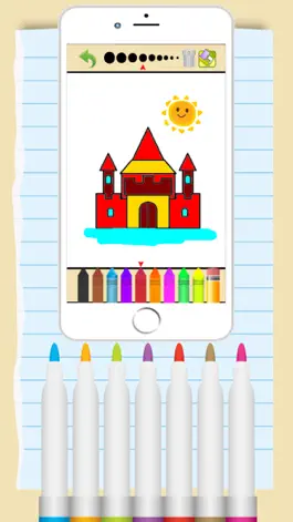 Game screenshot Princess Coloring Pages - Painting Kids Art Games apk