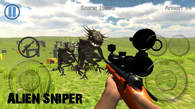 Alien Sniper Simulator 3D(圖1)-速報App