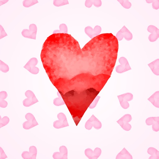 Watercolor Hearts icon