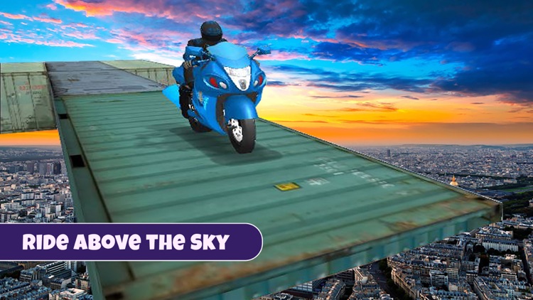 Extreme Motorbike Ride: Crazy Sky Stunts