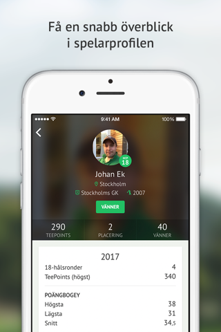 TeeApp - Golf Community, Scorecard and Stats screenshot 4