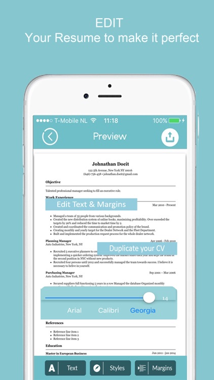 Resume Builder - Quick CV Designer with Templates