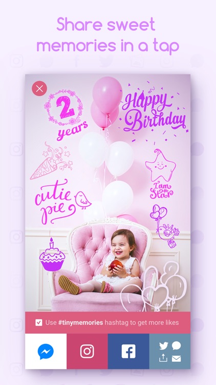 Tiny Memories - Photo Editor for Baby Pics screenshot-4