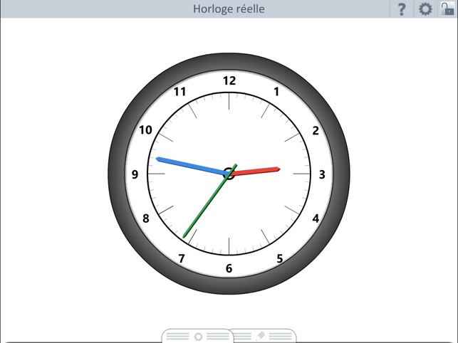 Outils pour l'école : Horloge réelle(圖1)-速報App