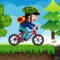 Enjoy playing BMX run pixel  game with amazing colors and interesting scenes