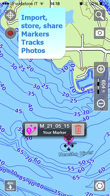 Aqua Map Missouri MO Lakes HD- GPS Nautical Charts screenshot-3