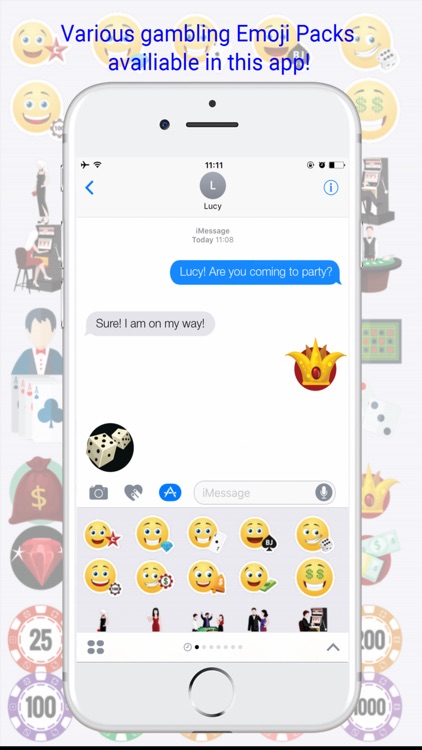 GamblingMoji - Casino Emojis Keyboard