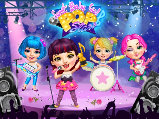 Sweet Baby Girl Pop Stars - Superstar Salon & Show для iPad