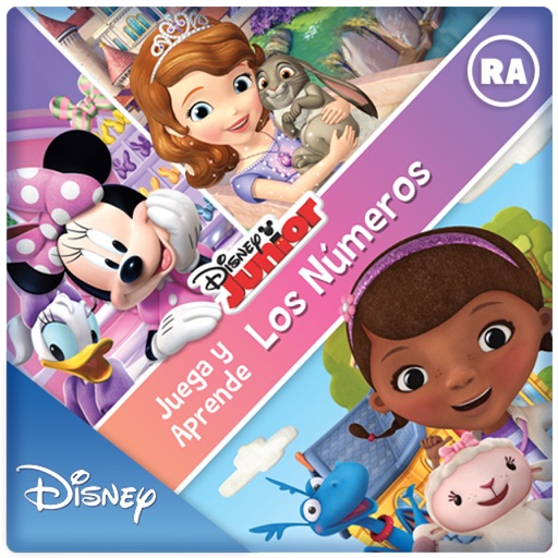Disney Los Numeros RA iOS App