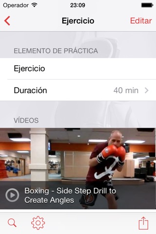 InfiniteBoxing Practice Planner screenshot 4